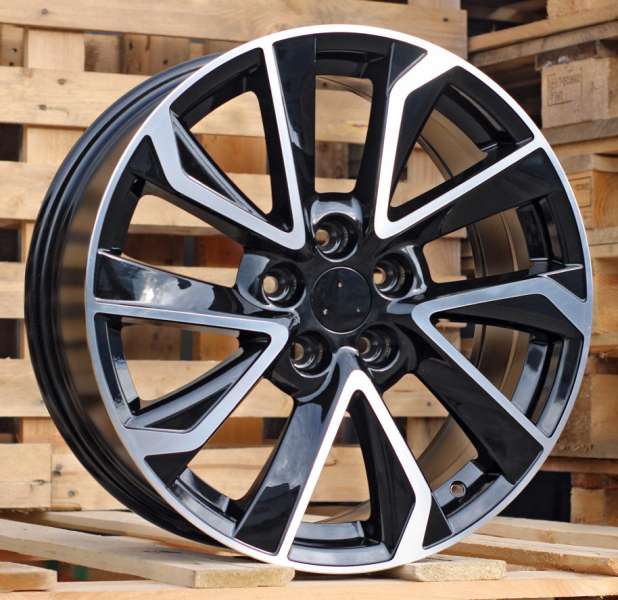 lättmetallfälgar JIL Wheels B5463BlackPoli