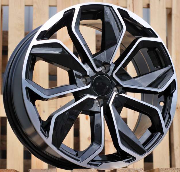 lättmetallfälgar JIL Wheels B5296BlackPoli